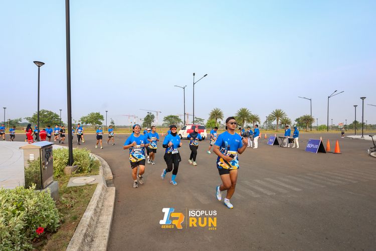 Race photo from ISOPlus Run 2024 Jakarta