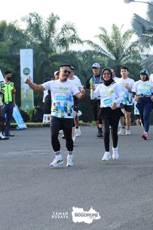 Race photo from Taman Budaya x BOGORUN 2025