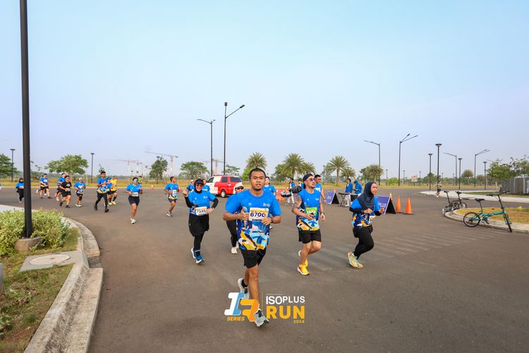 Race photo from ISOPlus Run 2024 Jakarta