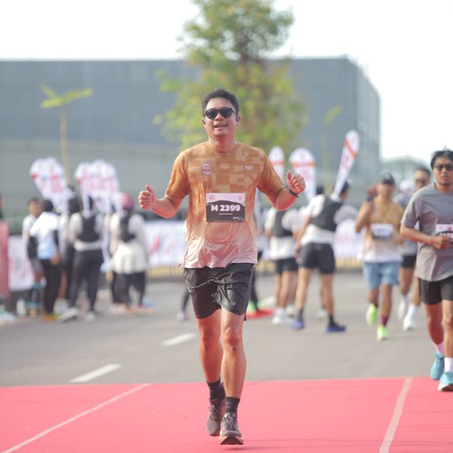 Race photo from KEDIRI HALF MARATHON 2026