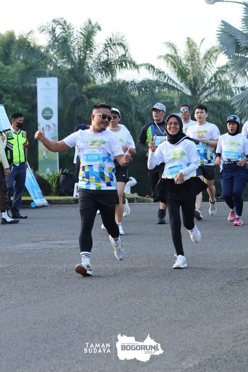 Race photo from Taman Budaya x BOGORUN 2025
