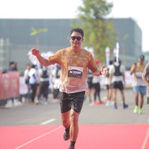 Race photo from KEDIRI HALF MARATHON 2026