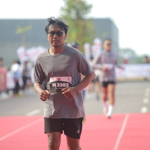 Race photo from KEDIRI HALF MARATHON 2026