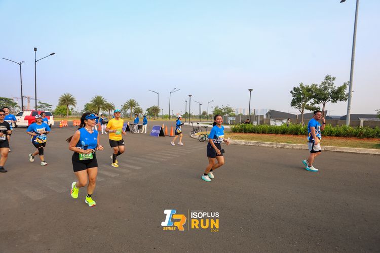 Race photo from ISOPlus Run 2024 Jakarta