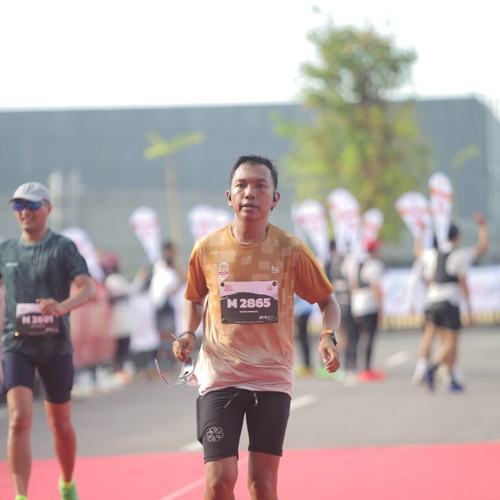 Race photo from KEDIRI HALF MARATHON 2026