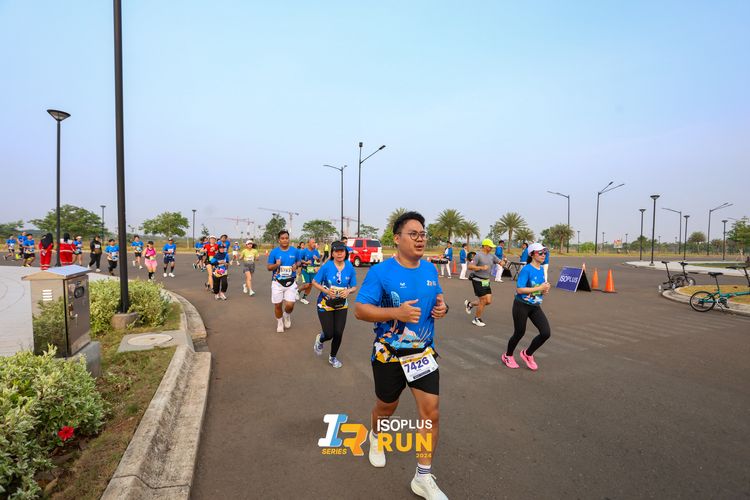 Race photo from ISOPlus Run 2024 Jakarta