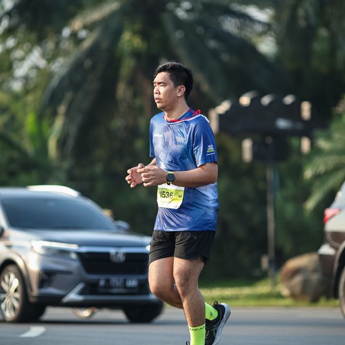 Race photo from BOGORUN 2026