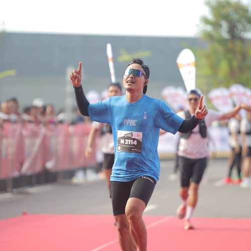 Race photo from KEDIRI HALF MARATHON 2026
