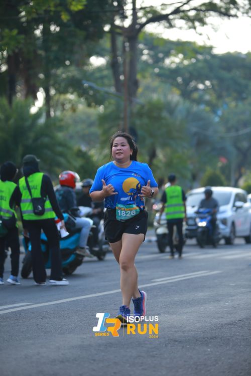 Race photo from Isoplus Run 2024 Surabaya