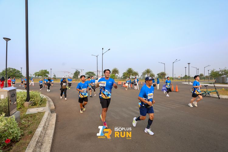 Race photo from ISOPlus Run 2024 Jakarta