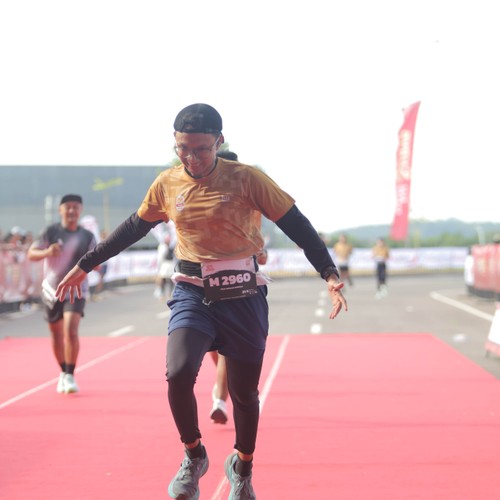 Race photo from KEDIRI HALF MARATHON 2026