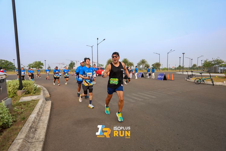 Race photo from ISOPlus Run 2024 Jakarta