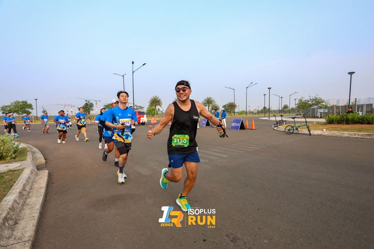 Race photo from ISOPlus Run 2024 Jakarta