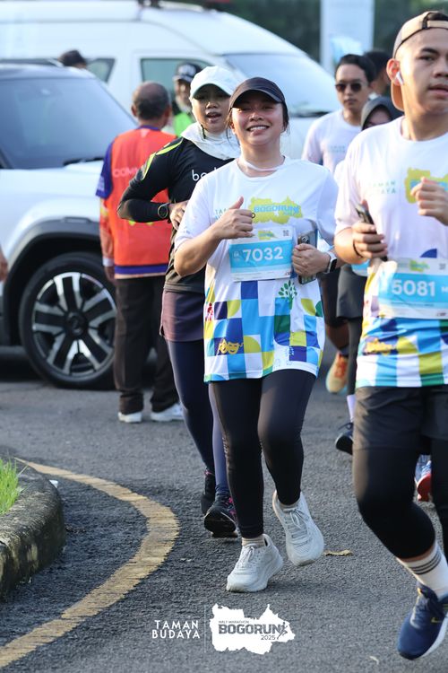 Race photo from Taman Budaya x BOGORUN 2025