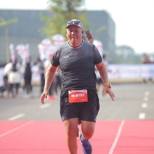Race photo from KEDIRI HALF MARATHON 2026