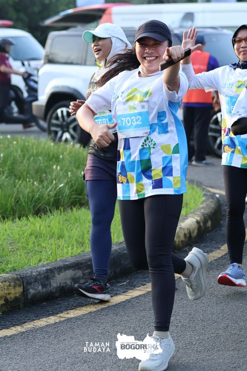 Race photo from Taman Budaya x BOGORUN 2025