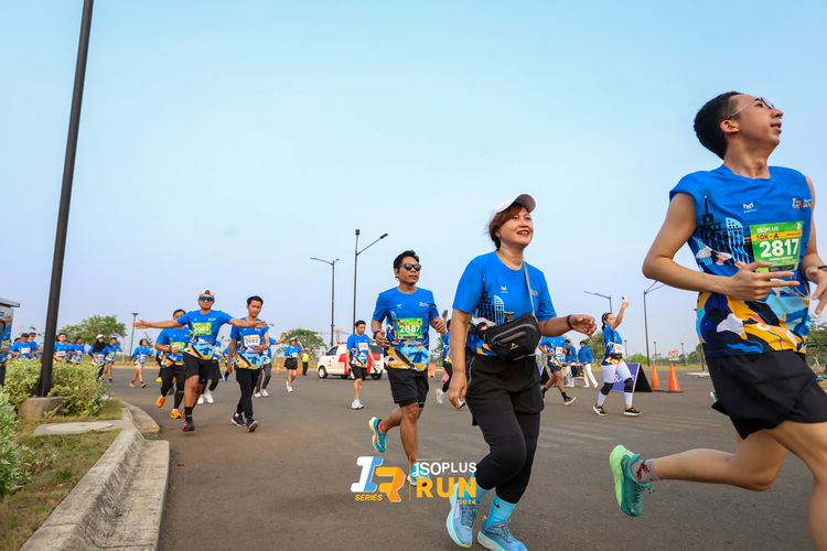 Race photo from ISOPlus Run 2024 Jakarta