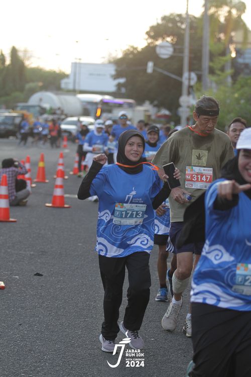 Race photo from Jabar Run 10K 2024
