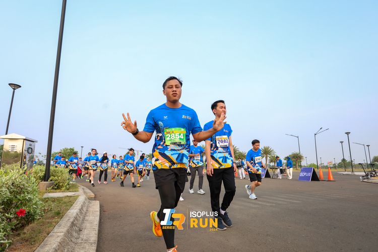 Race photo from ISOPlus Run 2024 Jakarta
