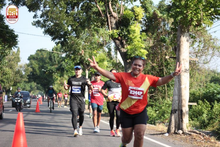 Race photo from Kediri Half Marathon 2024