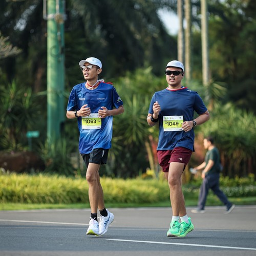 Race photo from BOGORUN 2026