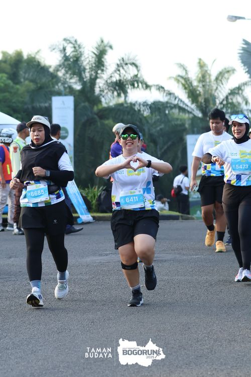 Race photo from Taman Budaya x BOGORUN 2025
