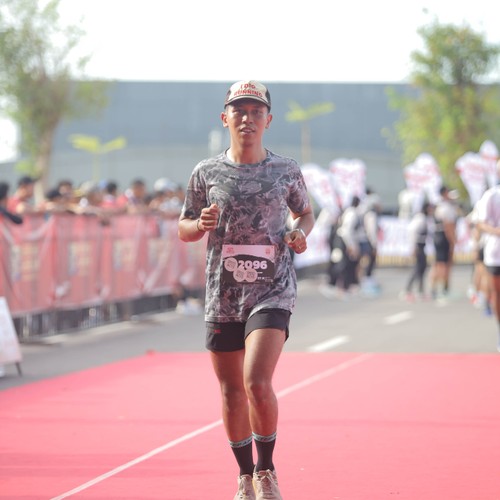 Race photo from KEDIRI HALF MARATHON 2026