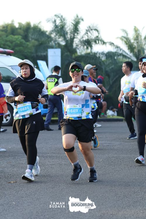 Race photo from Taman Budaya x BOGORUN 2025