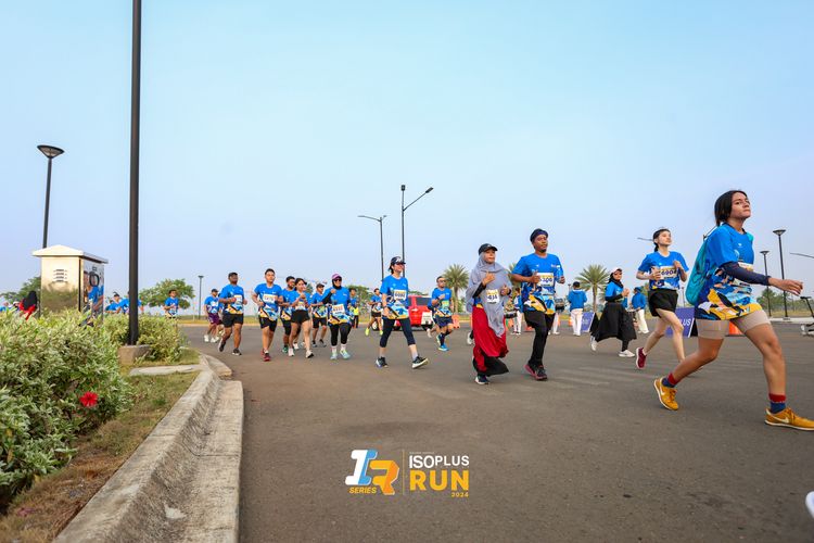 Race photo from ISOPlus Run 2024 Jakarta