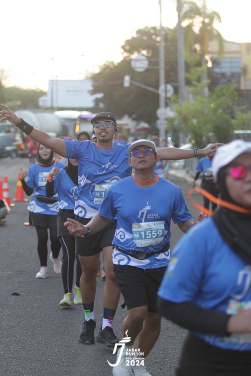 Race photo from Jabar Run 10K 2024
