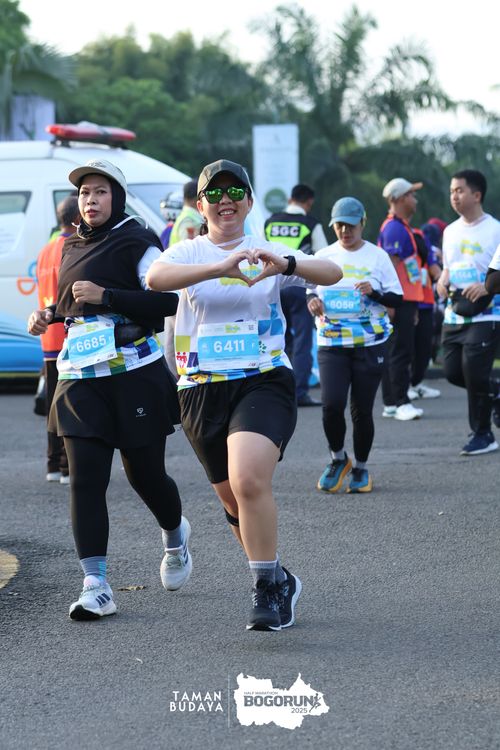 Race photo from Taman Budaya x BOGORUN 2025