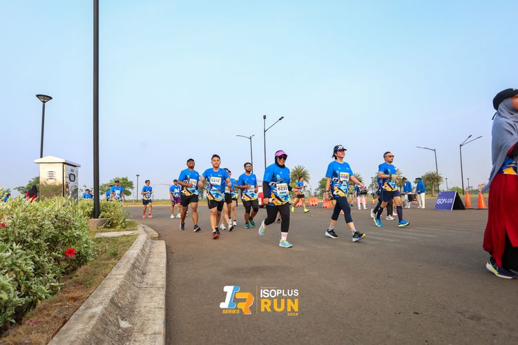 Race photo from ISOPlus Run 2024 Jakarta