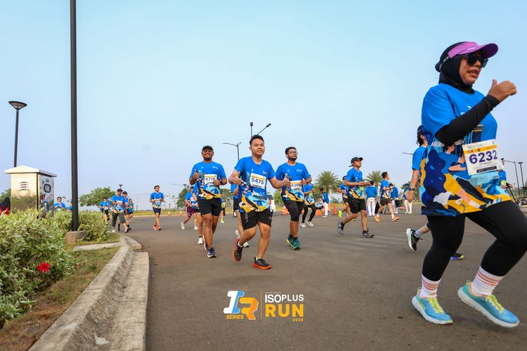 Race photo from ISOPlus Run 2024 Jakarta