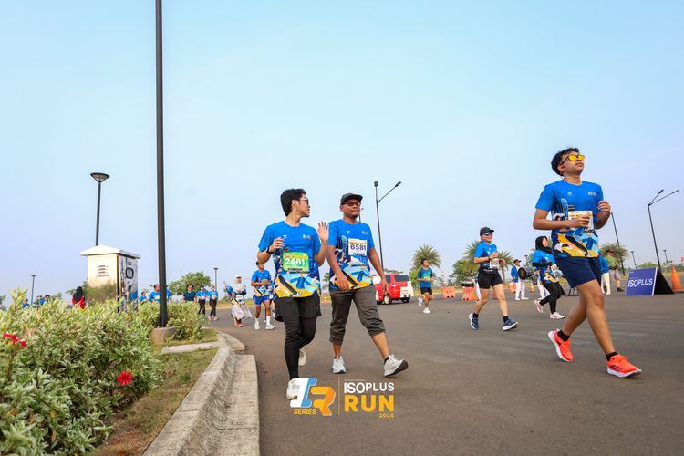 Race photo from ISOPlus Run 2024 Jakarta