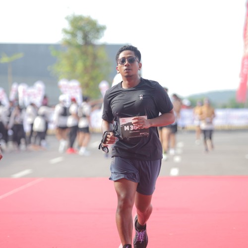 Race photo from KEDIRI HALF MARATHON 2026