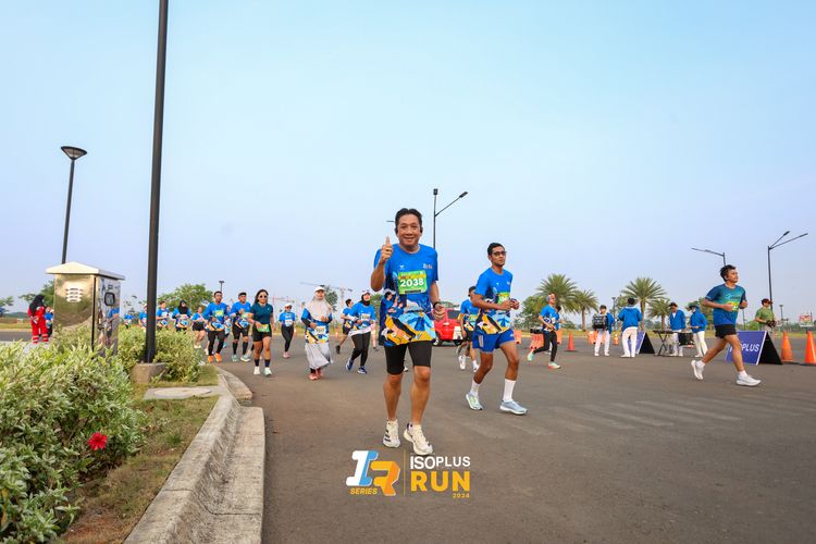 Race photo from ISOPlus Run 2024 Jakarta