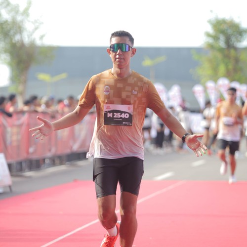 Race photo from KEDIRI HALF MARATHON 2026