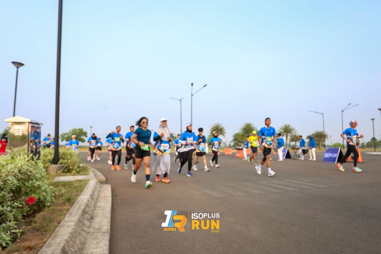 Race photo from ISOPlus Run 2024 Jakarta