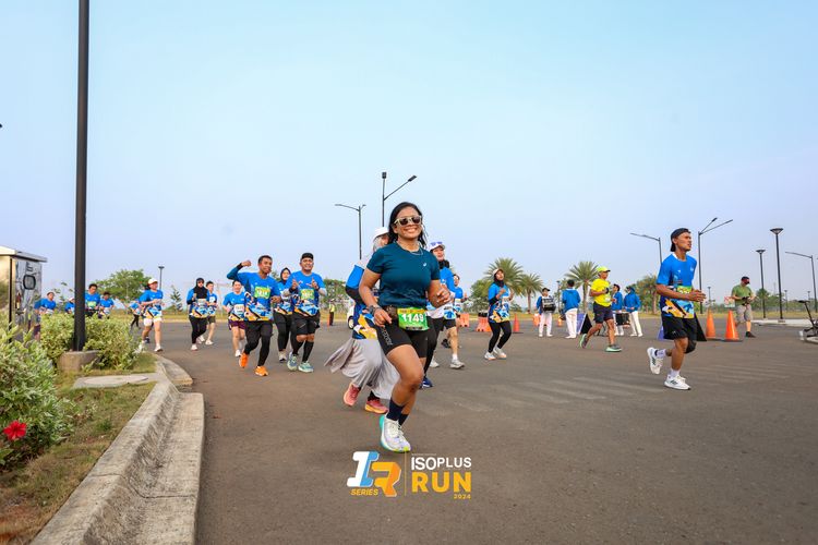 Race photo from ISOPlus Run 2024 Jakarta