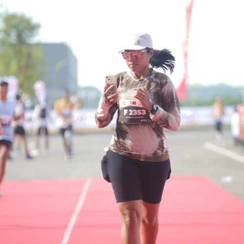 Race photo from KEDIRI HALF MARATHON 2026