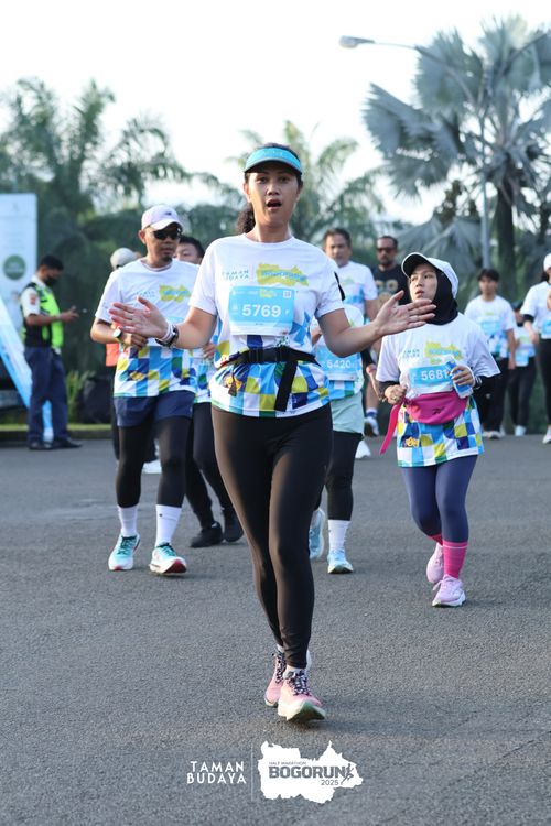 Race photo from Taman Budaya x BOGORUN 2025
