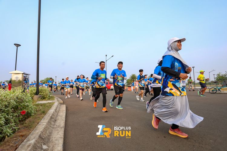 Race photo from ISOPlus Run 2024 Jakarta