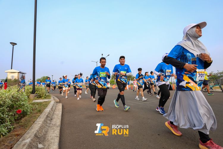 Race photo from ISOPlus Run 2024 Jakarta