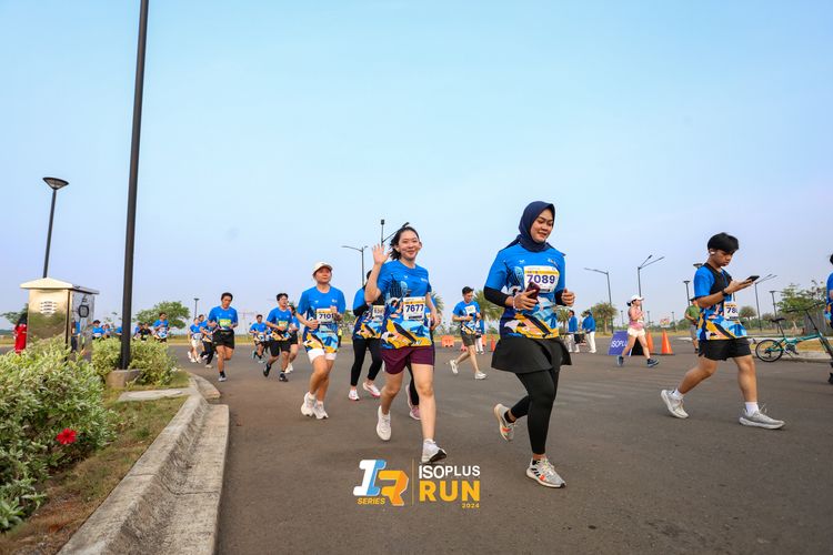 Race photo from ISOPlus Run 2024 Jakarta
