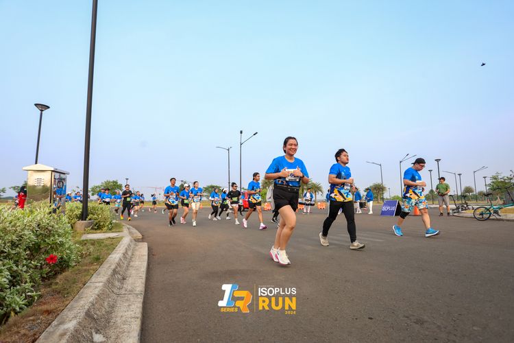 Race photo from ISOPlus Run 2024 Jakarta