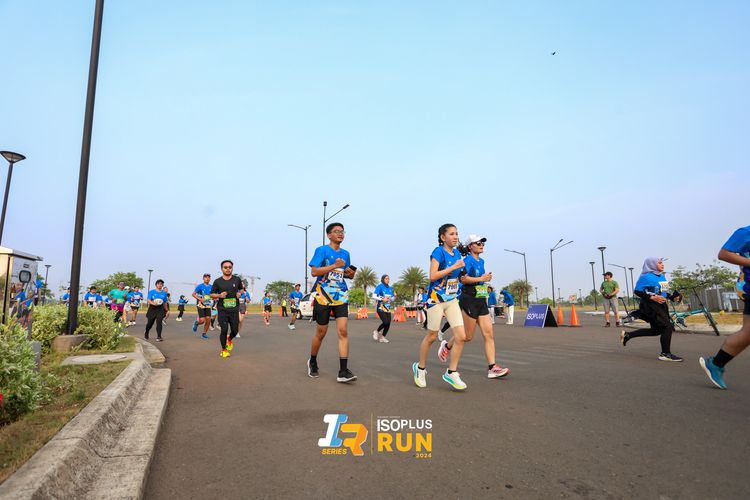 Race photo from ISOPlus Run 2024 Jakarta
