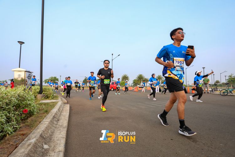 Race photo from ISOPlus Run 2024 Jakarta
