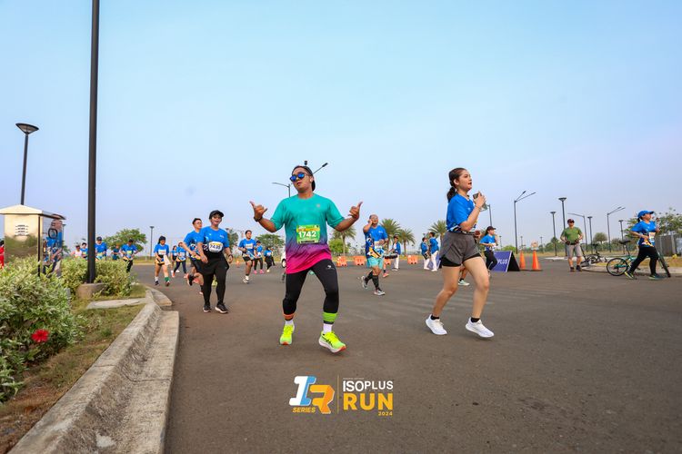 Race photo from ISOPlus Run 2024 Jakarta