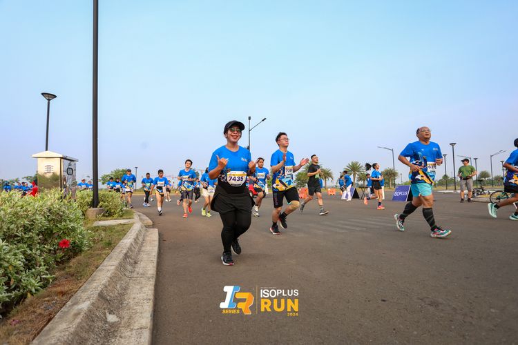 Race photo from ISOPlus Run 2024 Jakarta