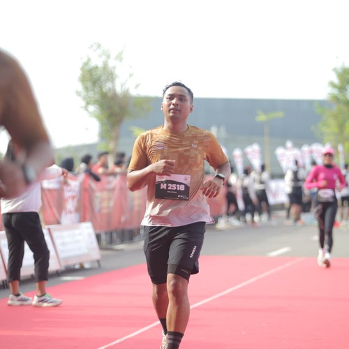Race photo from KEDIRI HALF MARATHON 2026